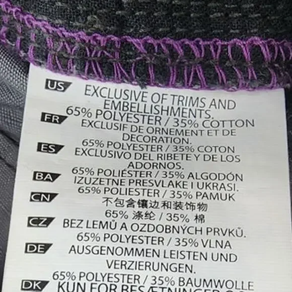 Women's 5.11 Tactical Straight Leg Pants Grey Black Lot Of 2 Size 6 - Picture 11 of 11